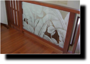 Savmart korlát üveg